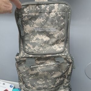 Camouflage Hanging Toiletry Bag